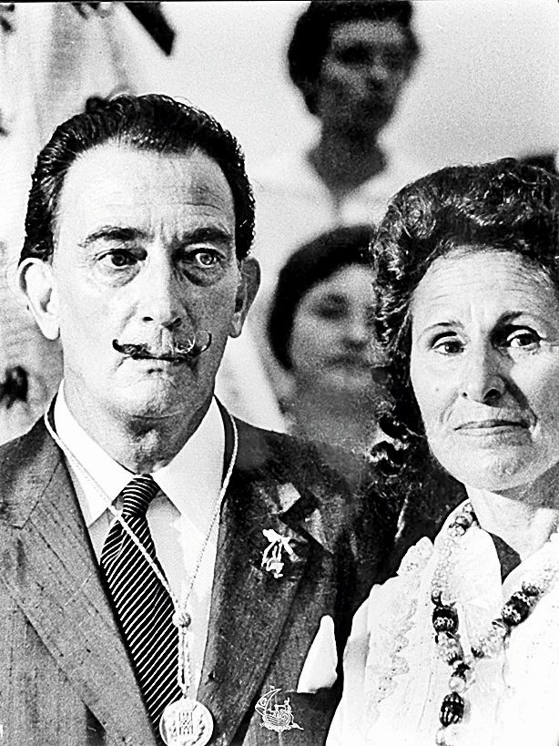 Salvador Dalí byl dlouhé roky ženatý, ale ne věrný.