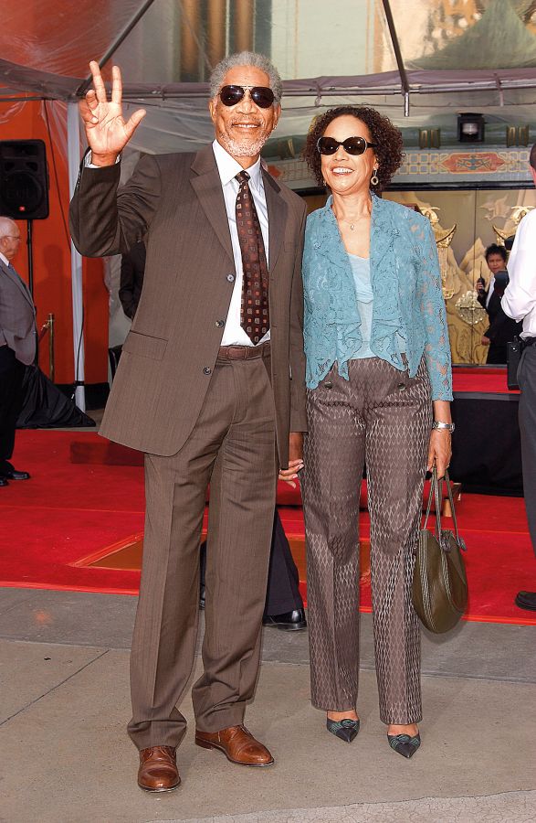 Mogan Freeman, manželka Myrna.