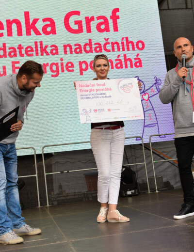 Lunetici, boxerka Bytyqi i král bike trialu Eibl roztočili v Ústí švihadla pro zdravé srdce
