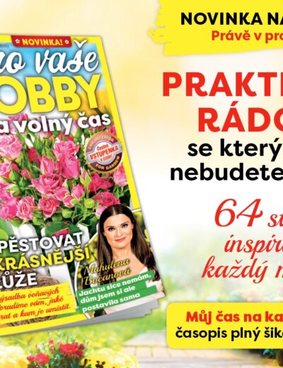 Nové číslo Můj čas na kafíčko pro vaše hobby a volný čas