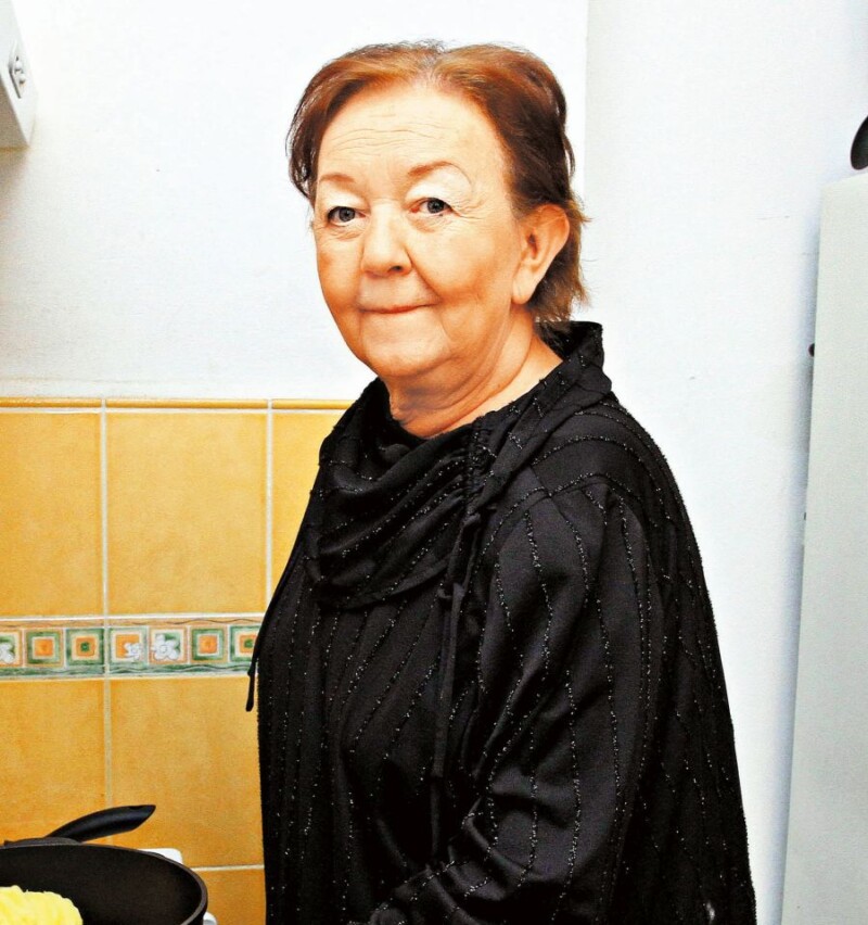 Jaroslava Hanušová, která si odskočila od plotny