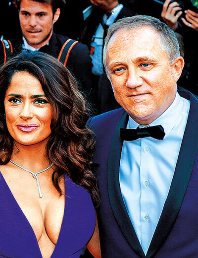 Svoje miliardářské štěstí si Salma Hayek uhájila
