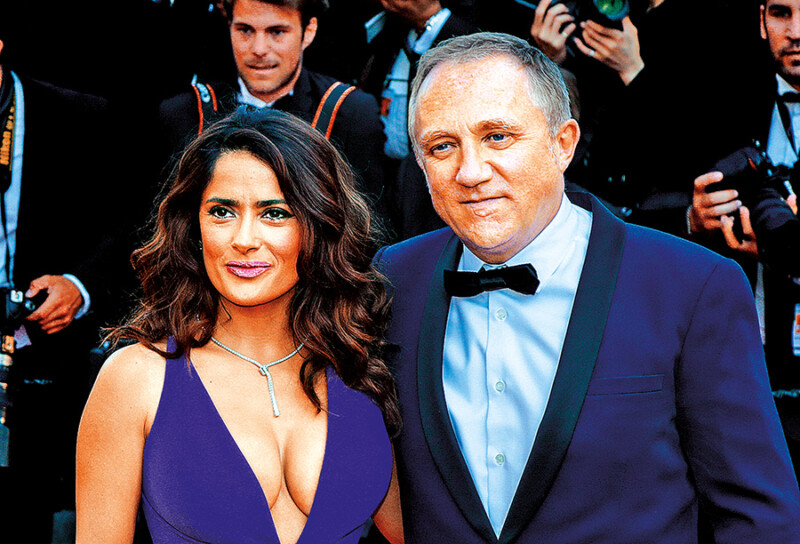 Svoje miliardářské štěstí si Salma Hayek uhájila