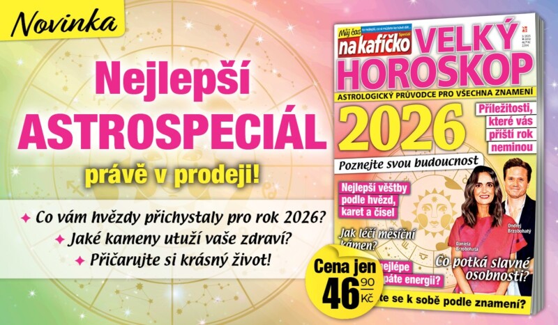 Právě nyní vychází Velký Horoskop 2026