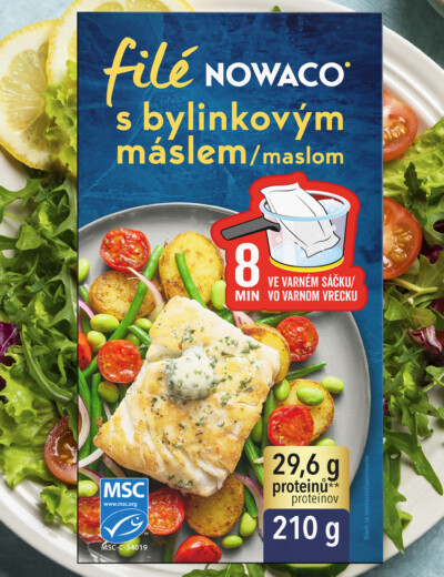 Lehká a chutná večeře?   Filé s bylinkovým máslem a zeleninové přílohy Nowaco to zvládnou za vás!