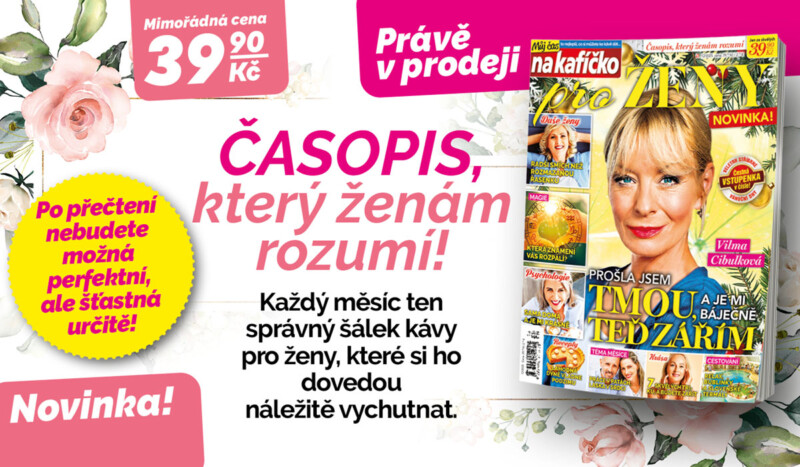 Nové vydání časopisu Můj čas na kafíčko pro ženy