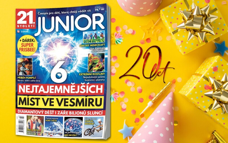 Časopis JUNIOR 21.století, se kterým děti rostou, slaví 20 let