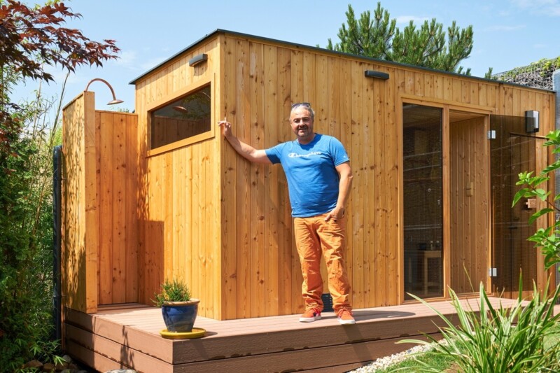 Exkluzivně: podívejte se do soukromé sauny Martina Zounara!