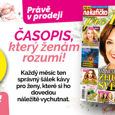 Nové vydání časopisu Můj čas na kafíčko pro ženy