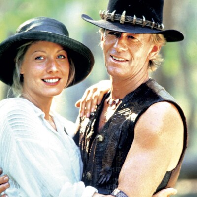 Před krokodýlem Paul Hogan svoji lásku zachránil, před rozvodem ne