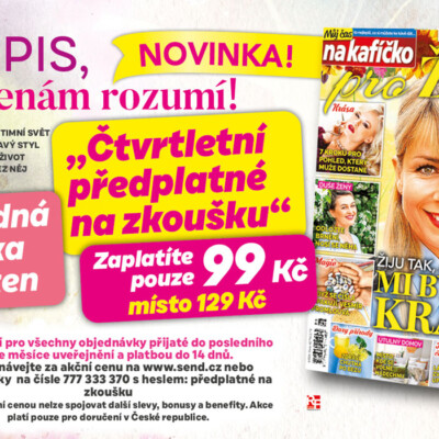 Nové vydání časopisu Můj čas na kafíčko pro ženy