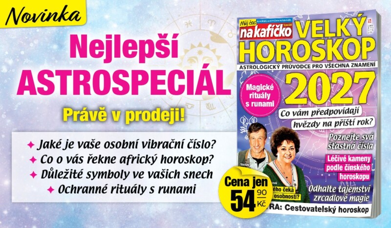 Právě teď je v prodeji Velký Horoskop 2027