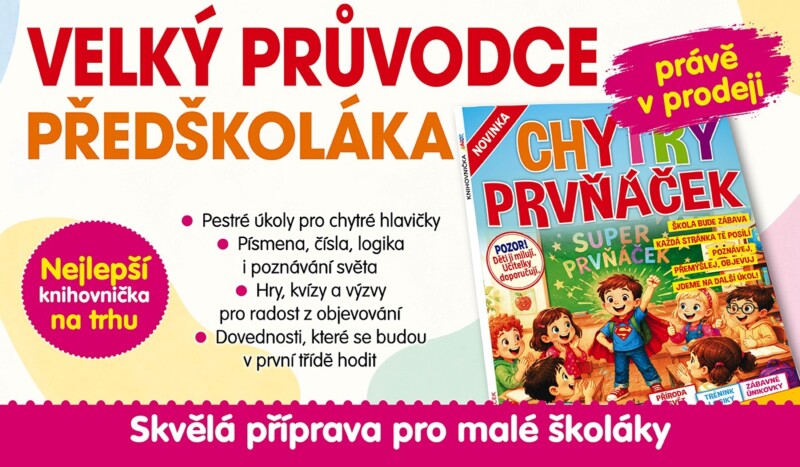 Do školy jako superhrdina! Nová knížka připraví děti na první třídu