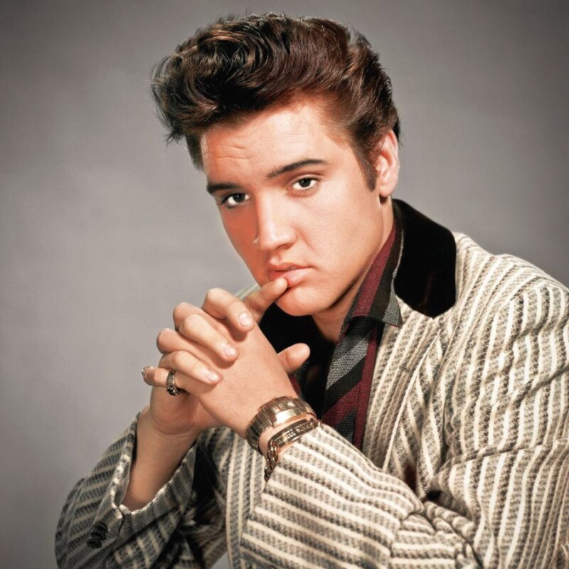 Věděli jste, že legendární Elvis Presley byl ve skutečnosti blondýn?