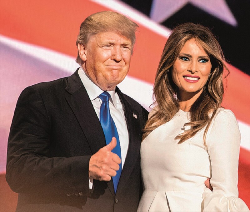 Melania Trumpová: Zaskakuje za ni dvojnice